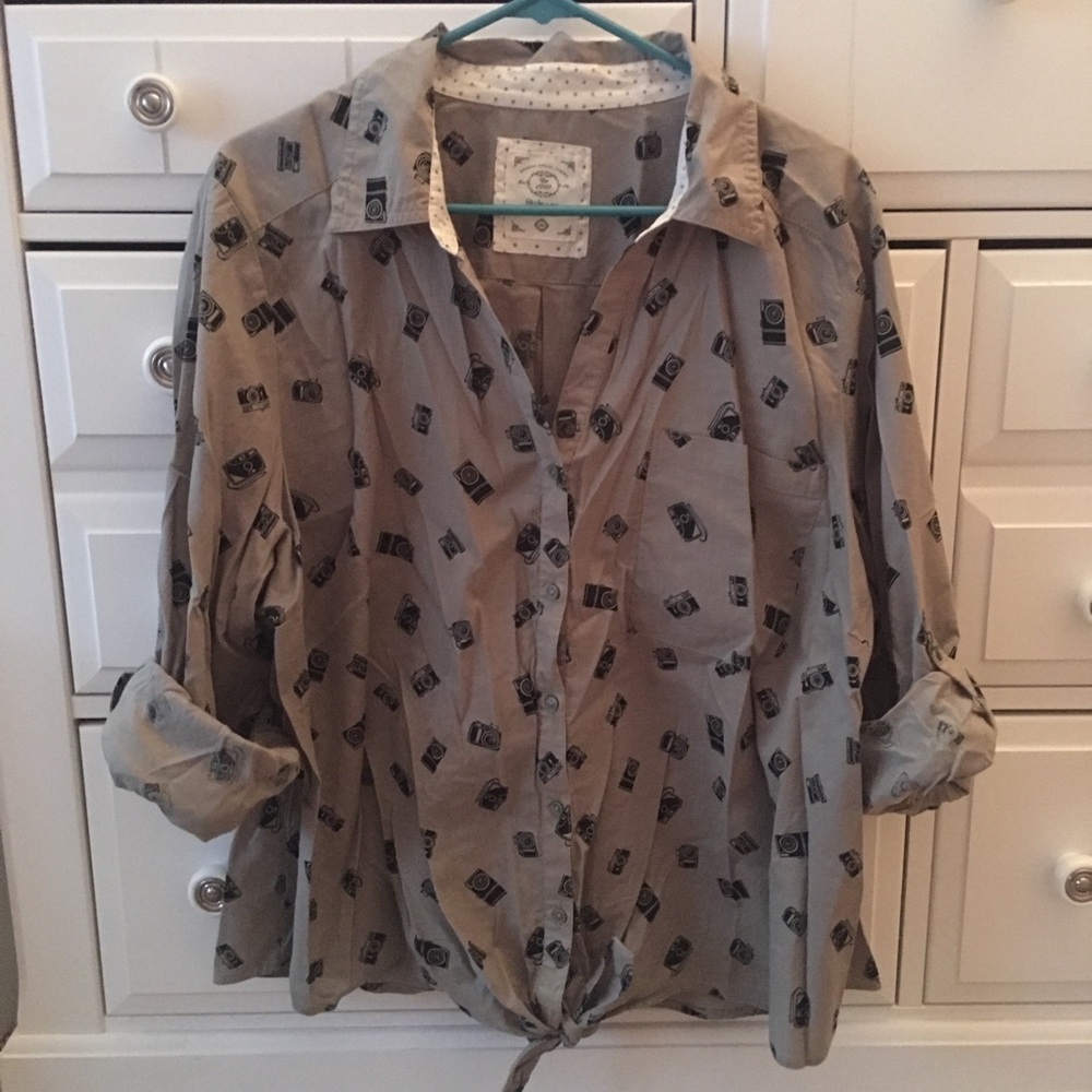 Style & Co. Camera Blouse